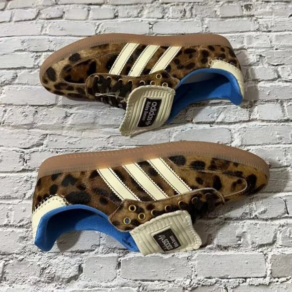 Adidas Samba Wales Bonner Pony Leopard Shoes - Picture 4 of 6